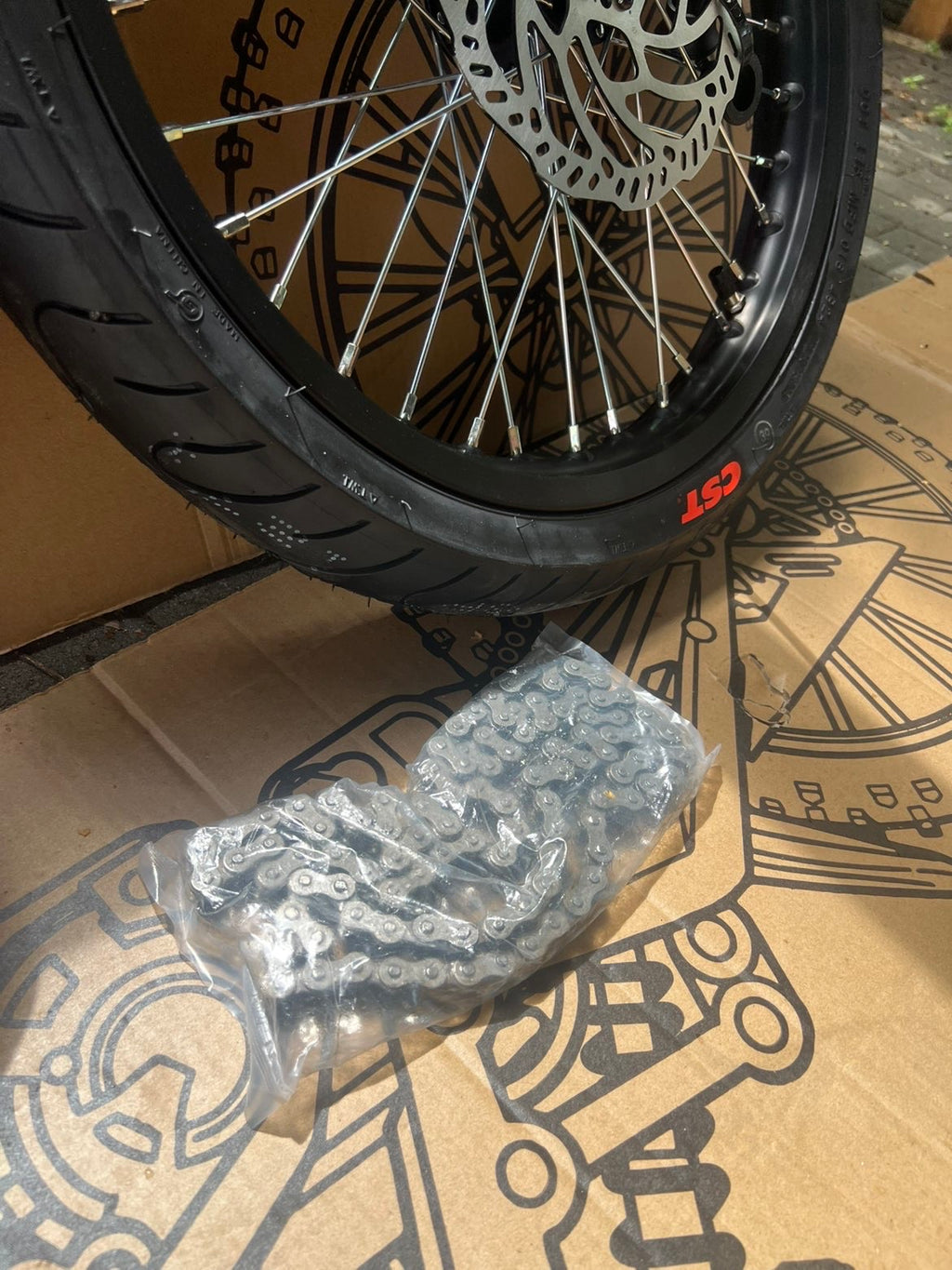 Surron LBX 17' SuperMotos Wheelset