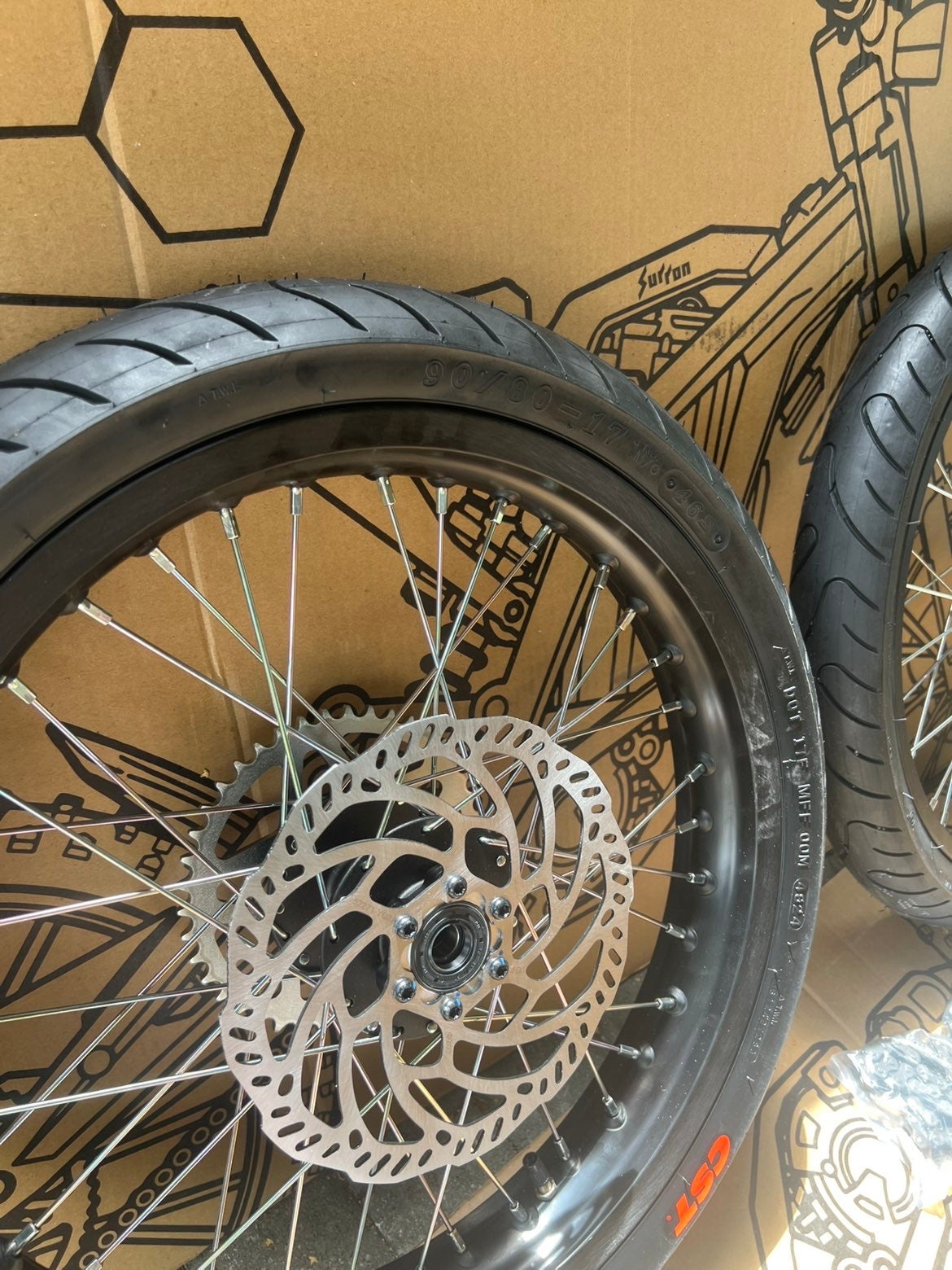 Surron LBX 17' SuperMotos Wheelset
