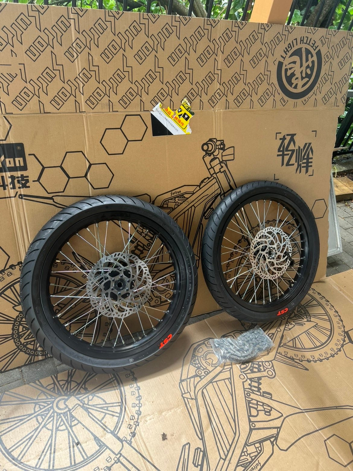 Surron LBX 17' SuperMotos Wheelset
